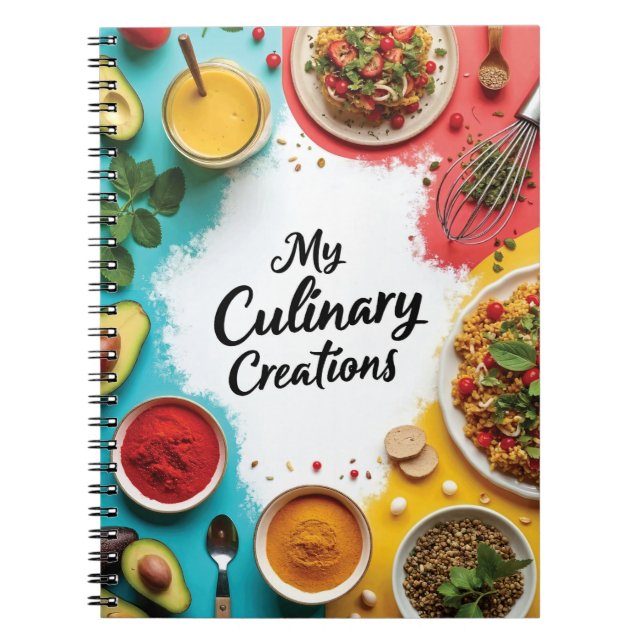 Cuaderno Creative Recipes (Frente)
