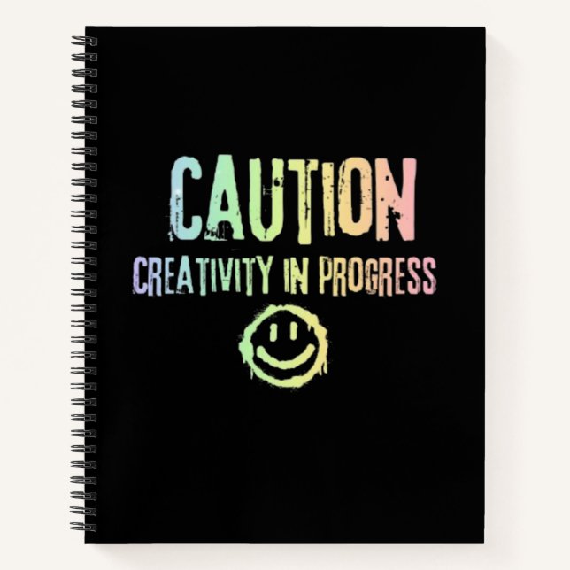 Cuaderno Creatividad en progreso de artista (Anverso)