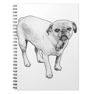 Cuaderno Creativo de Perro con Puntos para Brillo