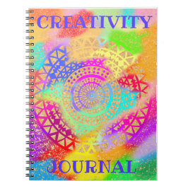 Cuaderno Creativo diario Mandala Pensó En Dibujar Colorido