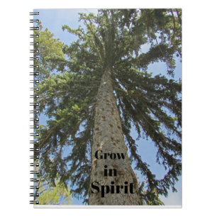 Cuaderno Crecer en Espíritu Naturaleza Reflexión & Fe Inspi