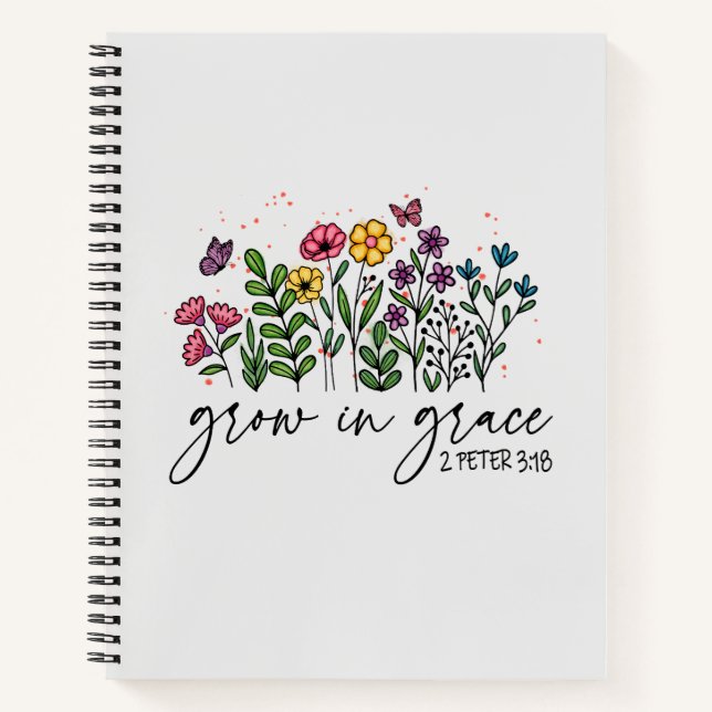 Cuaderno Crecer en Grace (Anverso)