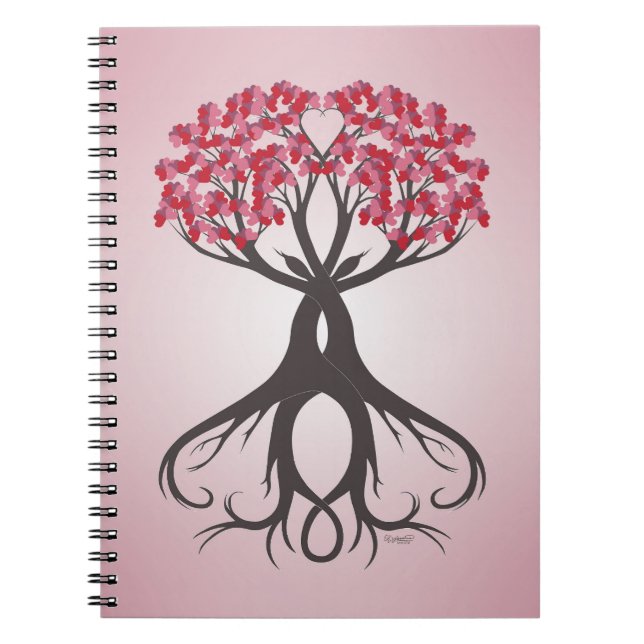 Cuaderno Crecer junto con el portátil Love (Frente)