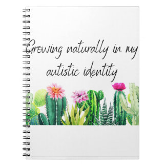 Cuaderno Crecer naturalmente en mi identidad autista