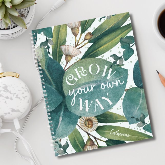 Cuaderno Crecer tu propio estilo de vida vegetal (Subido por el creador)