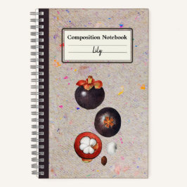 Cuaderno Creciente composición personalizada de Mangosteen