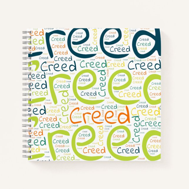 Cuaderno Credo (Anverso)