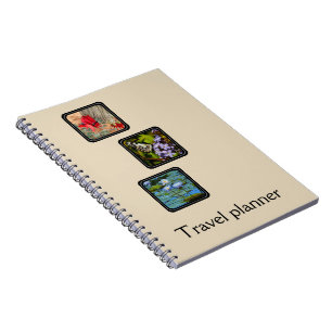 Cuaderno Cree a su propio planificador del viaje