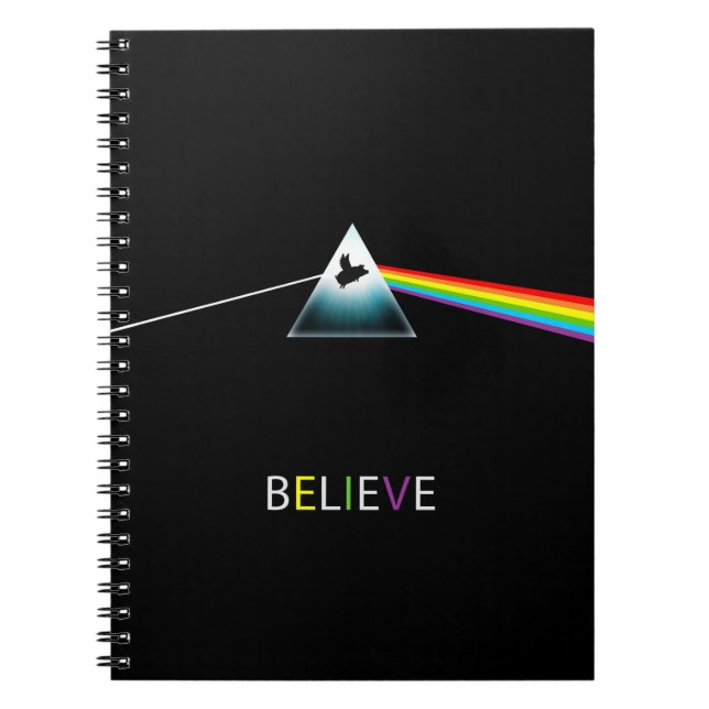 Cuaderno Cree-Cerdo Volador Prisma (Frente)