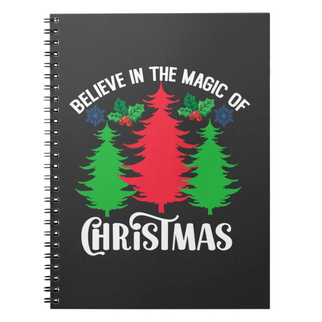 Cuaderno Cree en la Magia de la Navidad-82309 (Frente)