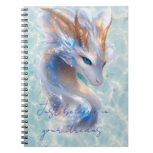 Cuaderno cree en su dragón de sueños (Frente)