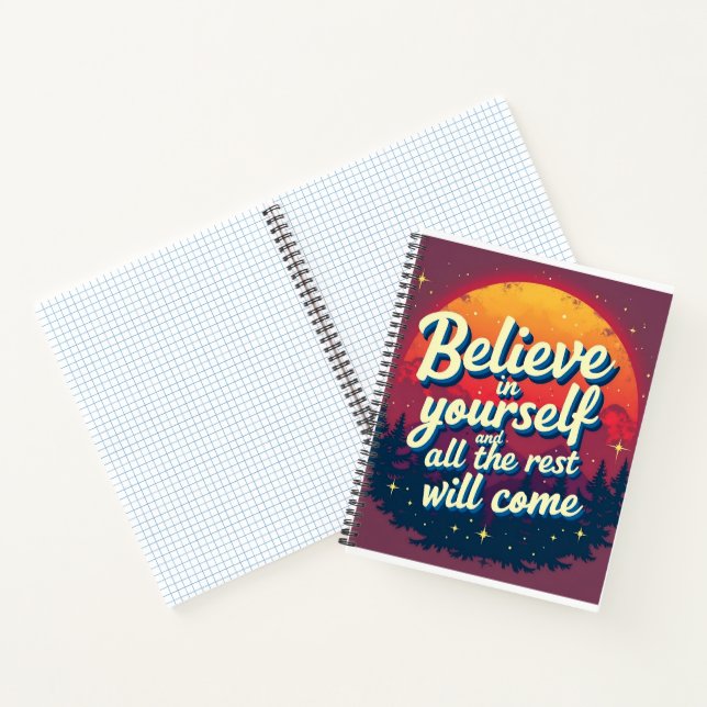 Cuaderno Cree en ti mismo (Interior)