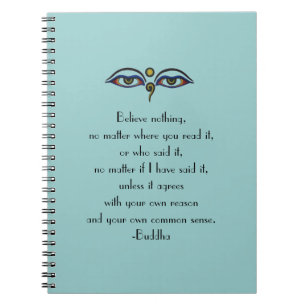 Cuaderno Cree Nada-Cita de Buda