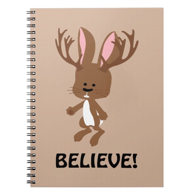Cuaderno ¡Creed! Cute Jackalope (Frente)