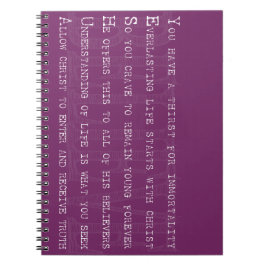 Cuaderno Créeme Yeshua. cristiano