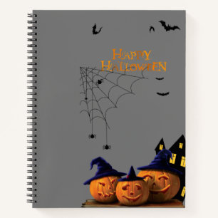 Cuaderno Creepily creativo: Personalizado de Halloween de 8