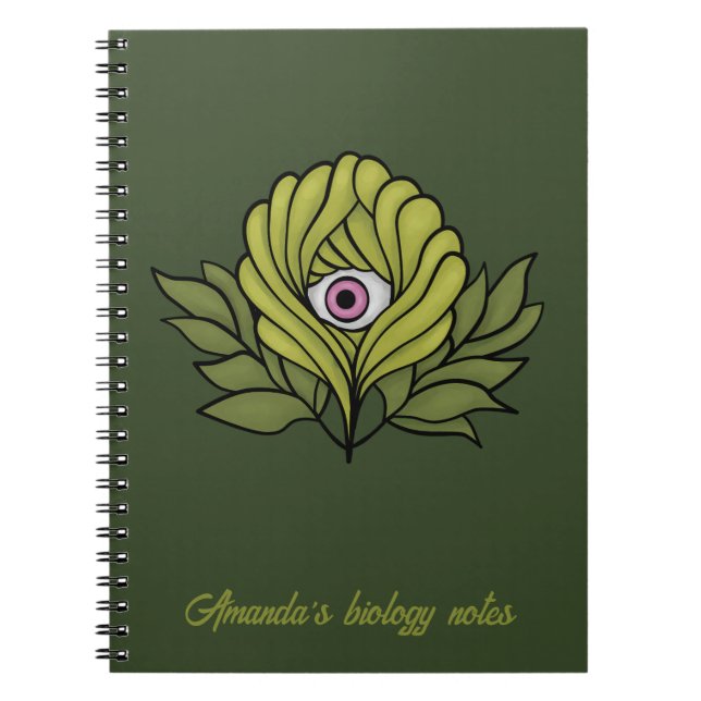 Cuaderno Creepsia de la Biología de la Fantasía Verde de la (Frente)