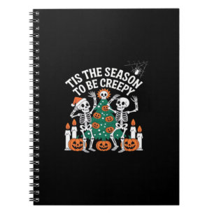 Cuaderno Creepy gracioso Skeleton Halloween Spooky