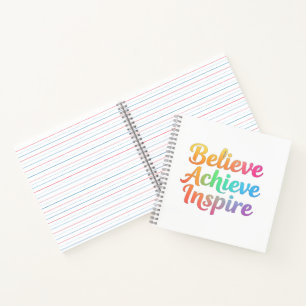 Cuaderno Creer Alcanzar el Inspirar