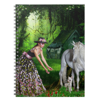 Cuaderno Creer en el bloc de notas de espiral mágica