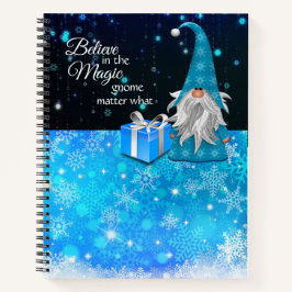 Cuaderno Creer en el portátil Magic Gnome