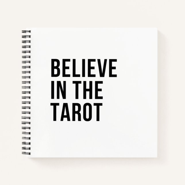 Cuaderno Creer en el tarot (Anverso)