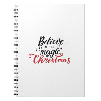 Cuaderno Creer en la magia de los Navidades
