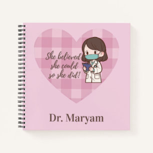 Cuaderno Creía Que Podía Así Que Lo Hizo -Cuaderno En Espir