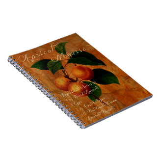 Cuaderno Crema batida del albaricoque