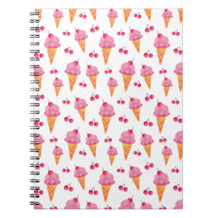 Cuaderno Cremas de hielo y cerezas