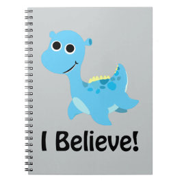 Cuaderno ¡Creo! Cute Blue Nessie
