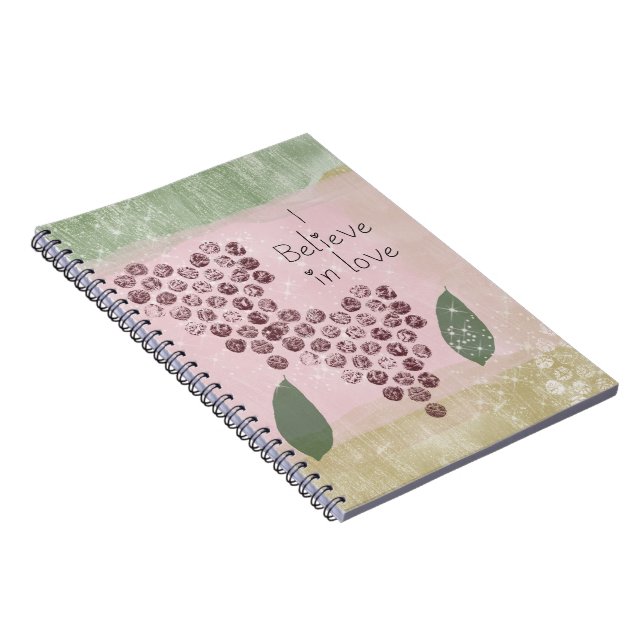 Cuaderno Creo en Corazones de Amor (Lado Derecho)