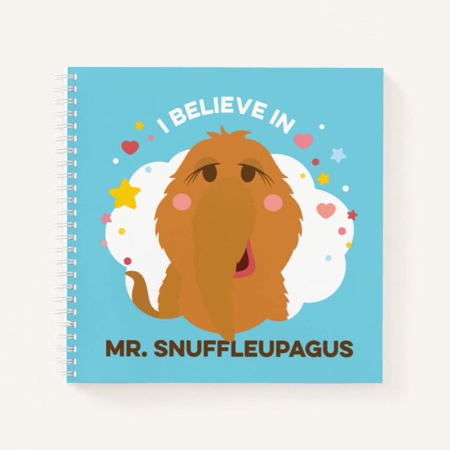 Cuaderno Creo En El Sr. Snuffleupagus (Anverso)