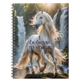 Cuaderno Creo en el unicornio mágico