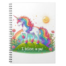 Cuaderno Creo en ti... unicornios
