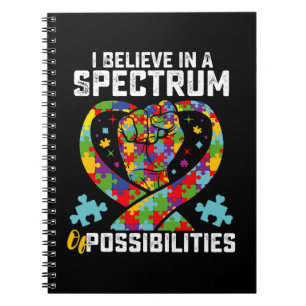 Cuaderno Creo En Un Espectro De Posibilidades Autismo