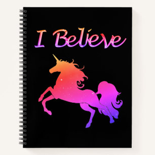 Cuaderno Creo en Unicornios