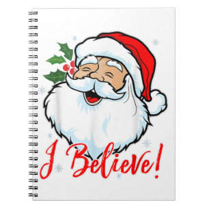Cuaderno Creo Que En Santa Claus Los Navidades Graciosos De