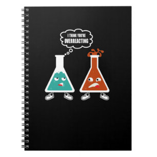 Cuaderno Creo que estás exagerando - Curiosa Química Nerd