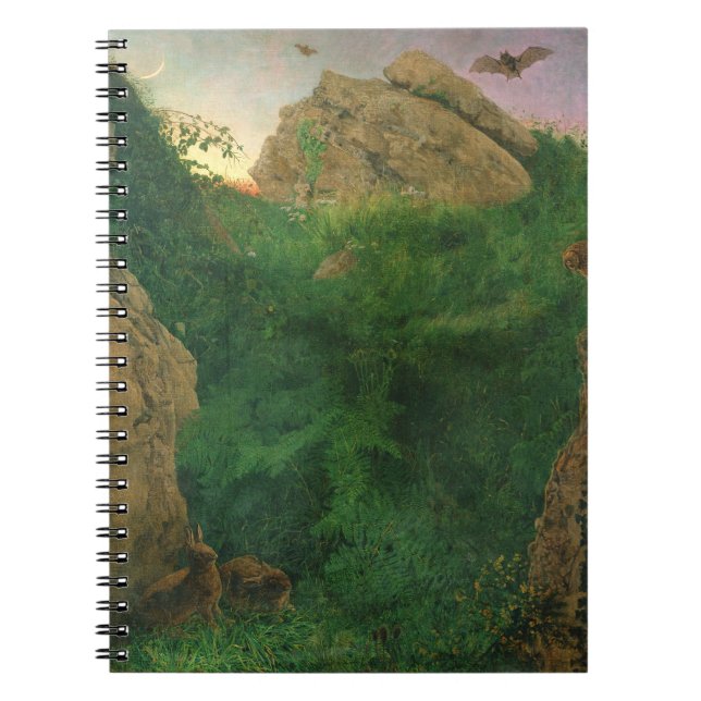 Cuaderno Crepúsculo (aceite) (Frente)