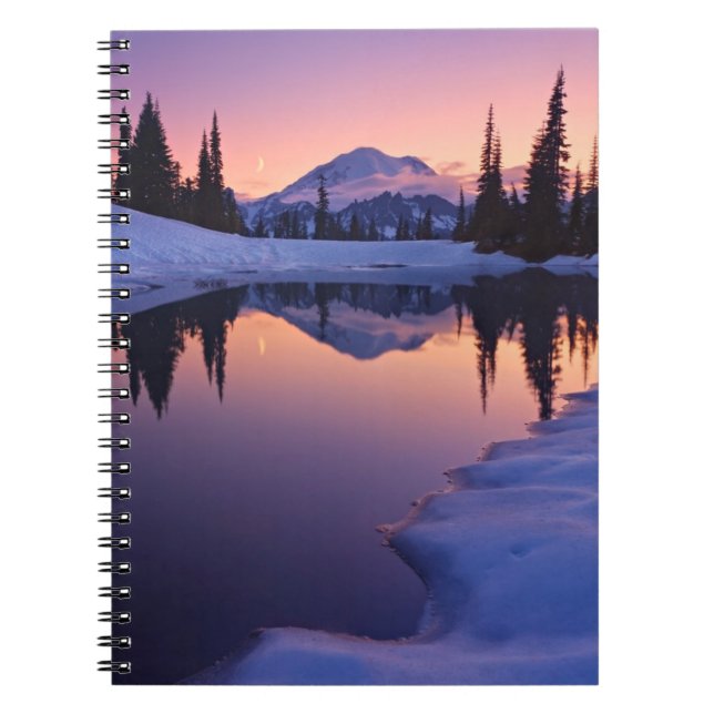 Cuaderno Crepúsculo, el Tarn y luna creciente (Frente)