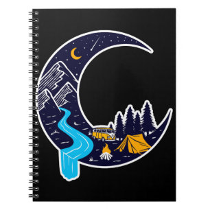 Cuaderno Crescent Moon Adventure Camping