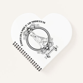 Cuaderno Crest de Pastor Alemán Vintage Personalizado - Dar