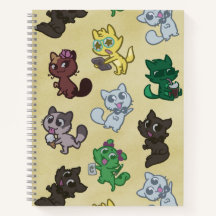 Créu Cats Sketchbook o bloc de notas