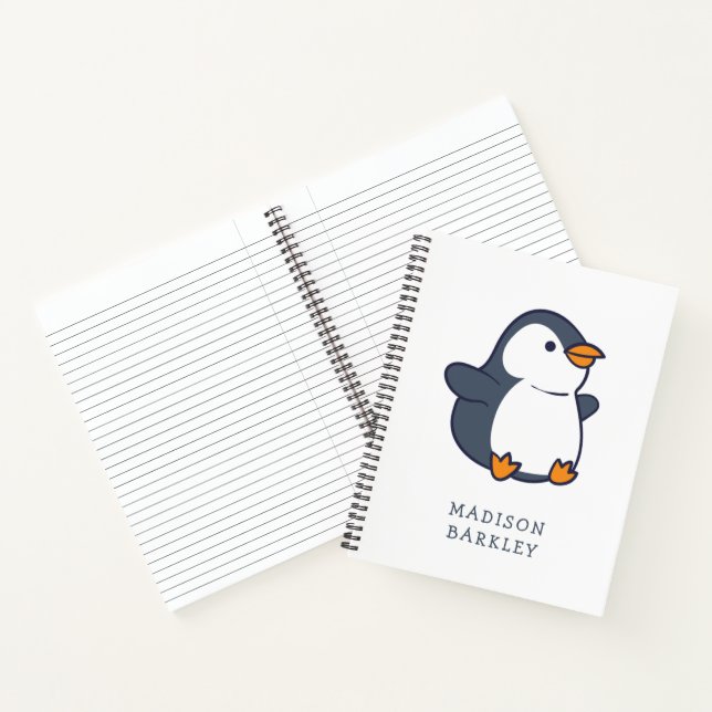 Cuaderno Crías de pingüino (Interior)