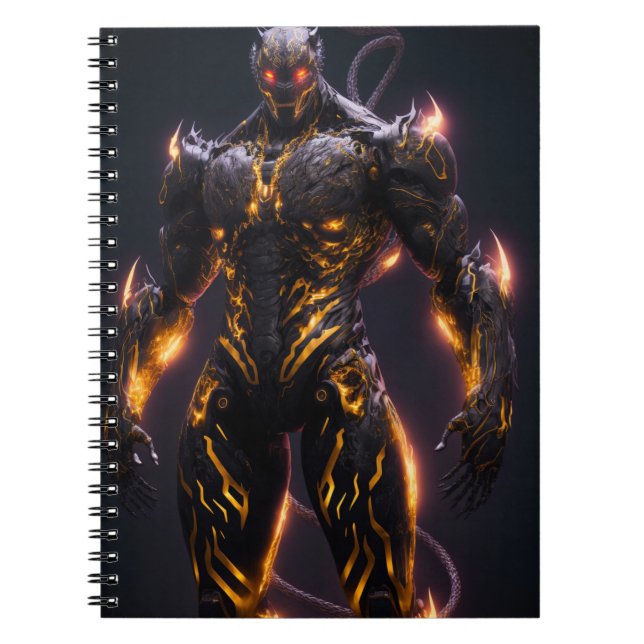 Cuaderno Criatura demoníaca (Frente)