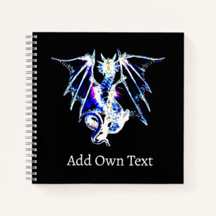 Cuaderno Criatura Mítica Bestia Marina Dragón Oceánico Abis