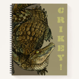 Cuaderno ¡Crikey cocodrilo!