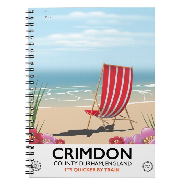 Cuaderno Crimdon, Condado de Durham, Inglaterra. (Frente)