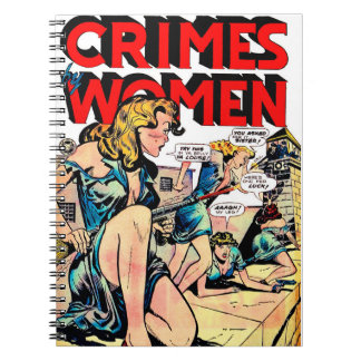 Cuaderno Crimes By Women Jailbreak Vintage Comics